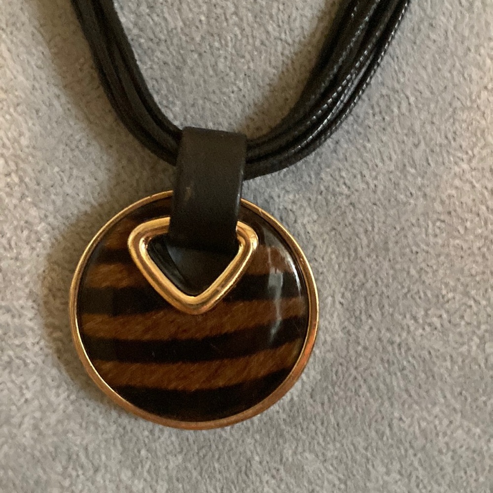 Chico’s double pendant necklace